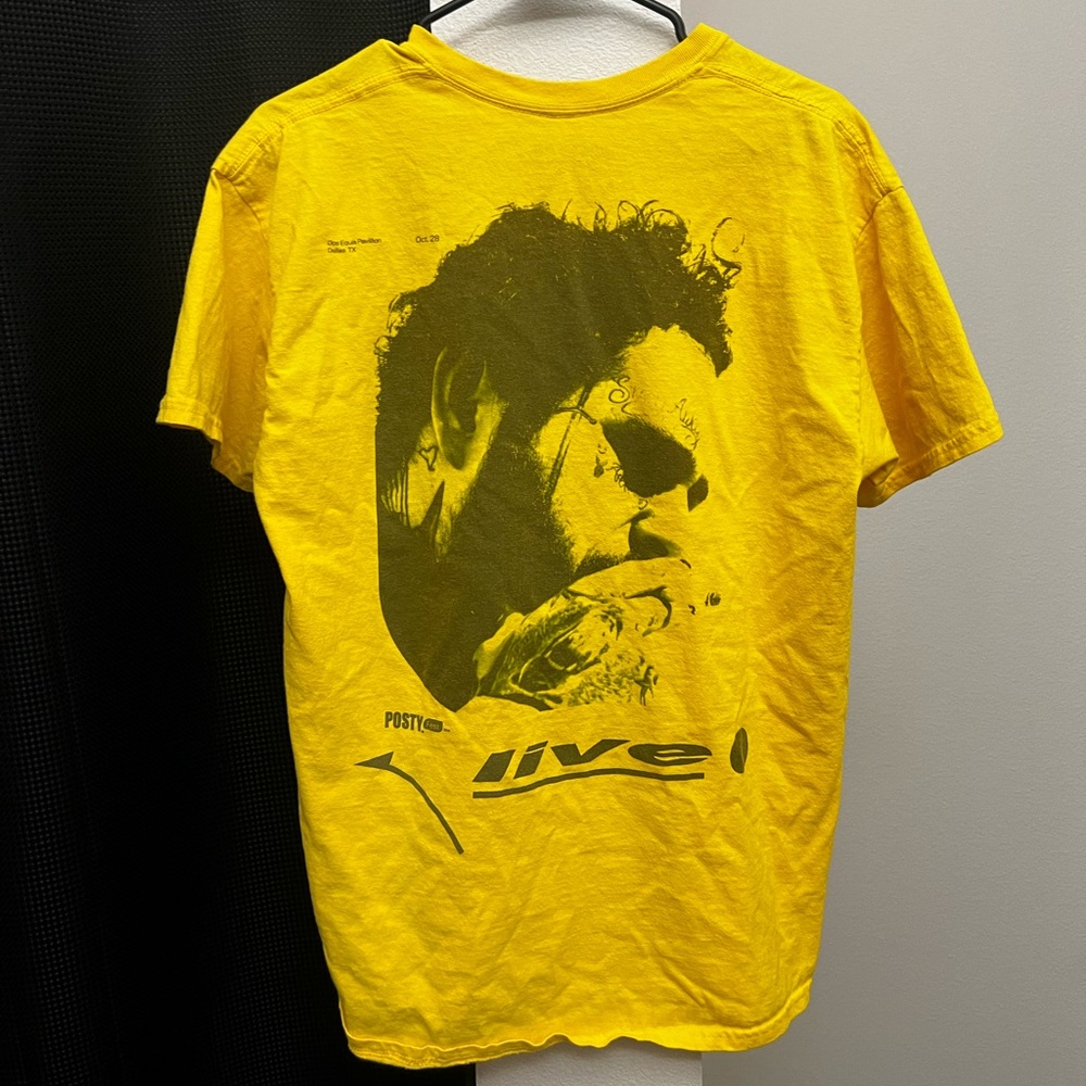 Post Malone 2018 Concert Tee at Post Fest; Size: L. Beerbongs and Bentleys tour.